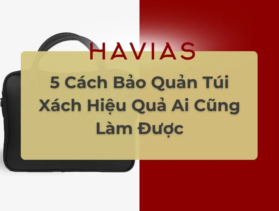 Bảo quản túi xách hiệu quả